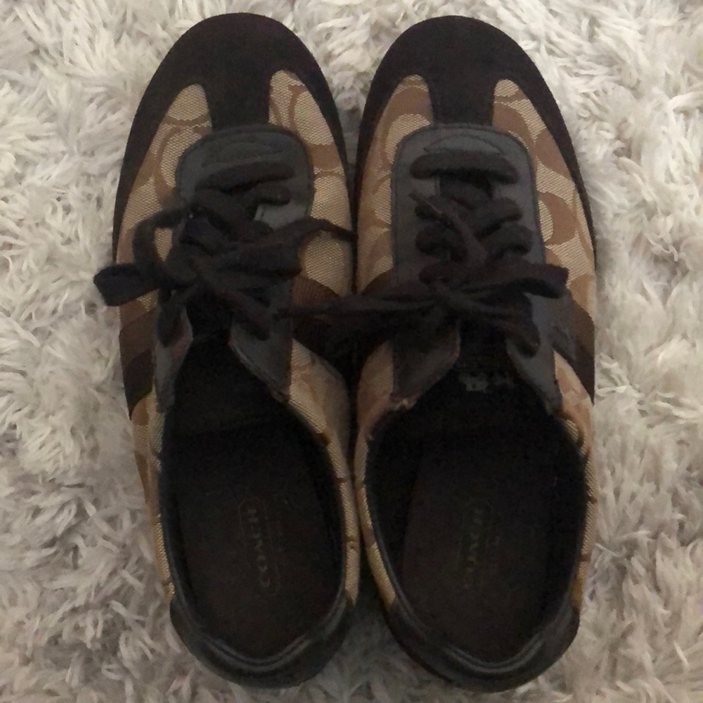 Gently used Coach sneakers